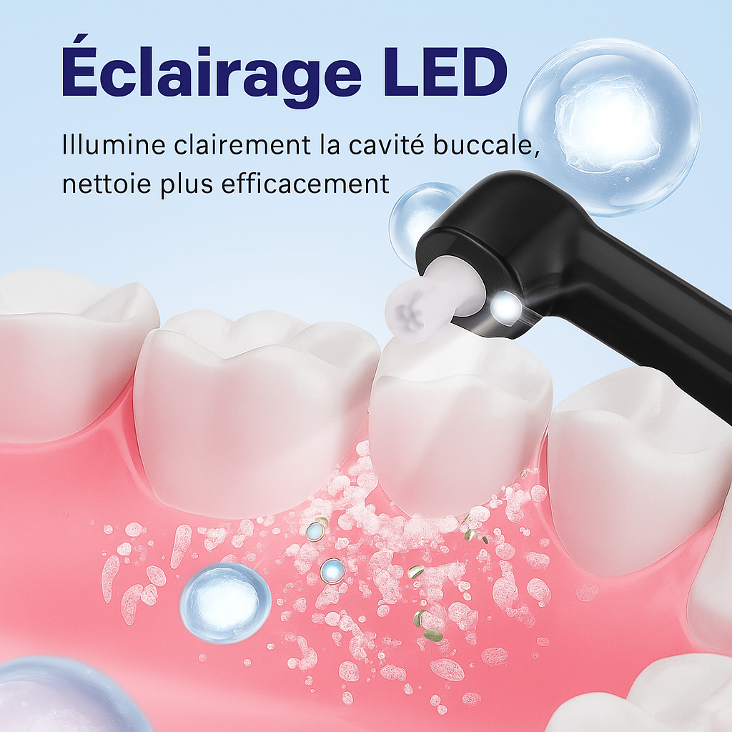 Nettoyeur Dentaire Électrique – Soin Complet Pour Un Sourire Éclatant à la Maison